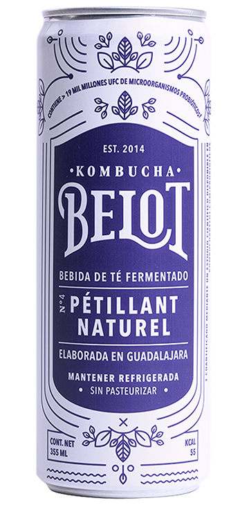 Kombucha Belot N4 Pétillant & Natural